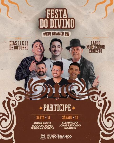 Jorge Costa, Rodolfo Lopes e Ferro na Boneca - Festa do Divino 2024