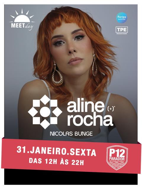 Aline Rocha e Nicolas Bunge