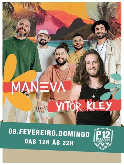 Maneva e Vitor Kley