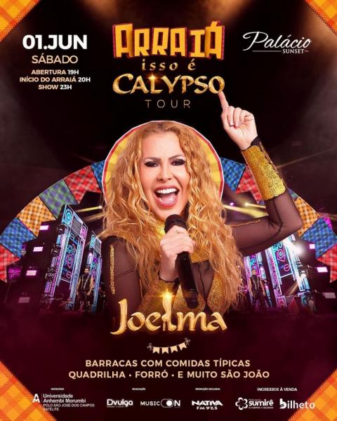 Joelma - Arraiá Isso é Calypso Tour