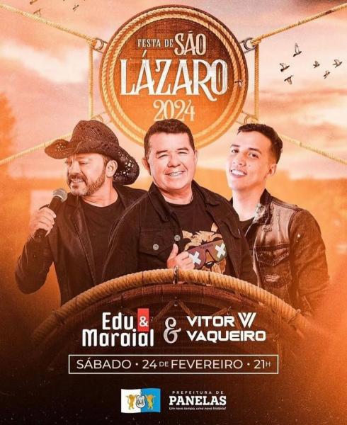 Edu & Maraial e Vitor Vaqueiro - Festa de São Lázaro