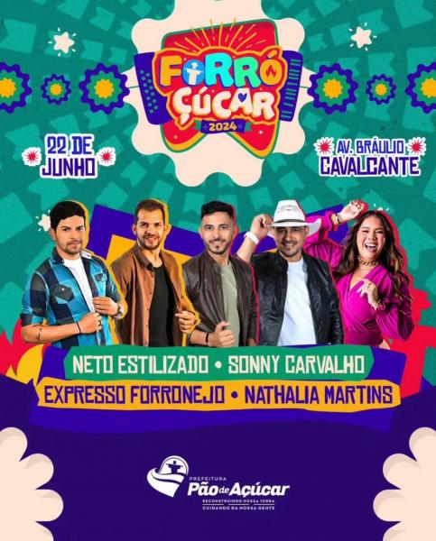 Neto Estilizado, Sonny Carvalho, Expresso Forronejo e NNathalia Martins - Forróçúcar 2024