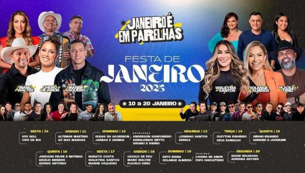 Cavalo de Pau, Mano Walter e Placíllio Diniz - Festa de Janeiro 2025