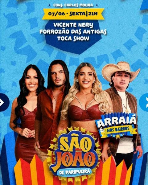 VIcente Nery, Forrozão das Antigas e Toca Show