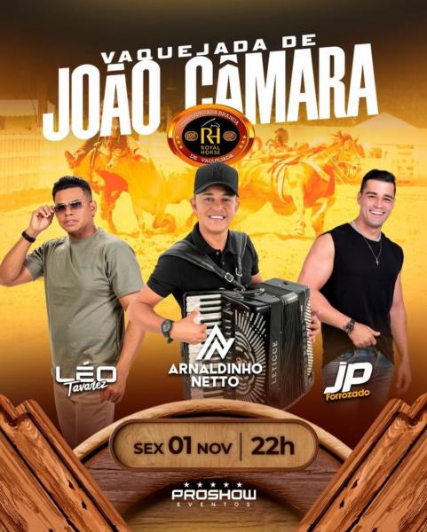 Arnaldinho Netto, Leo Tavarez e JP Forrozado - Vaquejada de João Câmara 2024