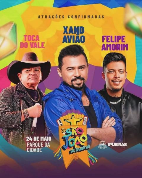 Xand Avião, Toca do Vale e Felipe Amorim