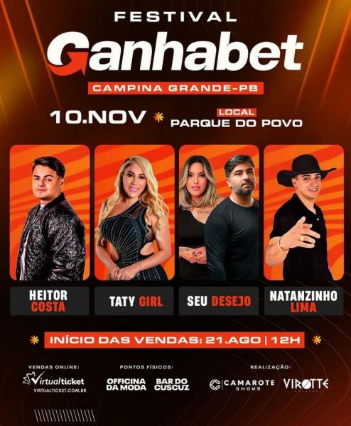 Heitor Costa, Taty Costa, Seu Desejo e Natanzinho Lima - Festival Ganhabet
