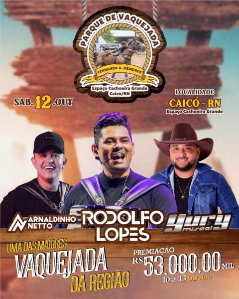 Rodolfo Lopes, Arnaldinho Netto e Yury Misael