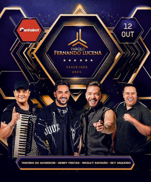 Tarcísiodo Acordeon, Henry Freitas, Wesley Safadão e Rey Vaqueiro