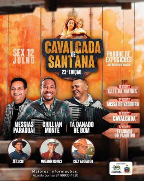 Messias Paraguai, Giullian Monte e Tá Danado de Bom - 23ª Cavalgada de Santana