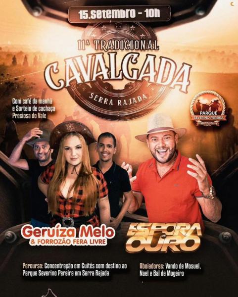 Espora de Ouro e Gerúzi Melo & Forrozão Fera Livre - 11ª Cavalgada