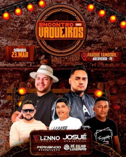 Josué Bom de Faixa, Lenno Ferrari, Fernando Farra e Zé Filho & Luizinho - Encontro de Vaqueiros