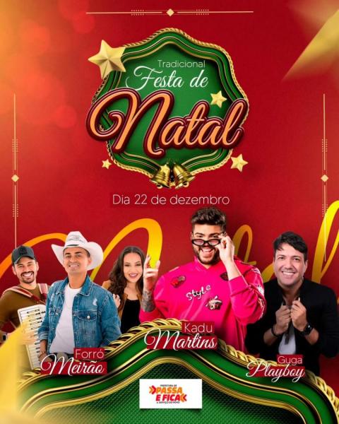 Forró Meirão, Kadu Martins e Guga Playboy - Festa de Natal 2024