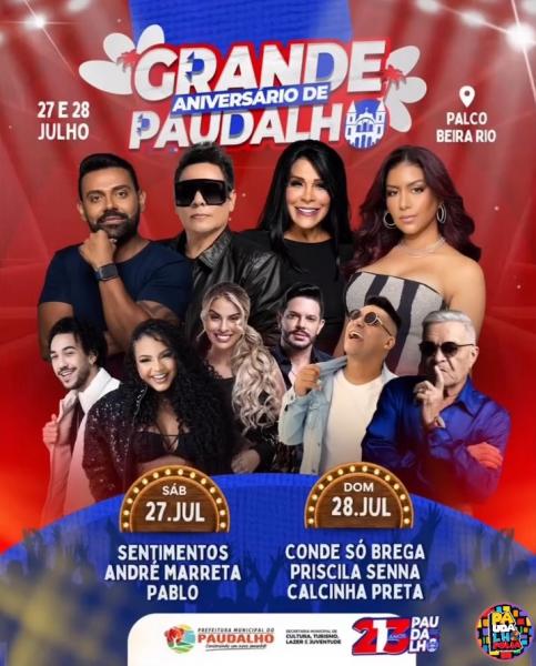 Conde Só Brega, Priscila Senna e Calcinha Preta