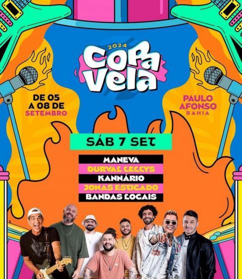 Maneva,  Durval Lellys, Kannário e Jonas Esticado - Copa Vela 2024