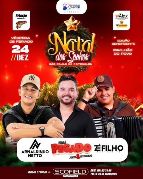 Ferro na Boenca, Forró Pegado e Zé Filho - Natal dos Sonhos