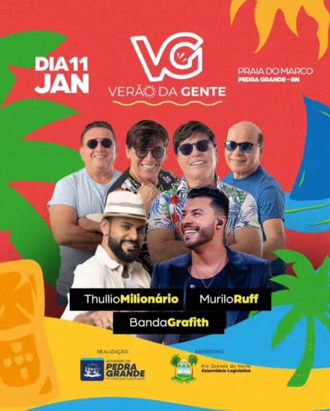 Thullio Milionário, Murilo Ruff e Banda Grafith - Verão da Gente 2025