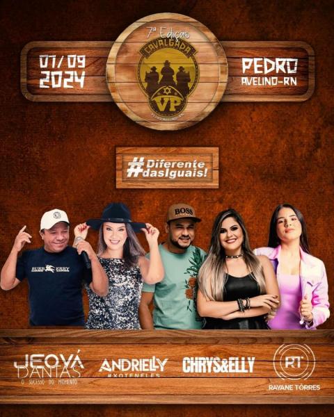 Jeová Dantas, Andrielly, Chrys & Elly e Rauane Torres - 7ª Cavalgada do Vaqueiro Postou