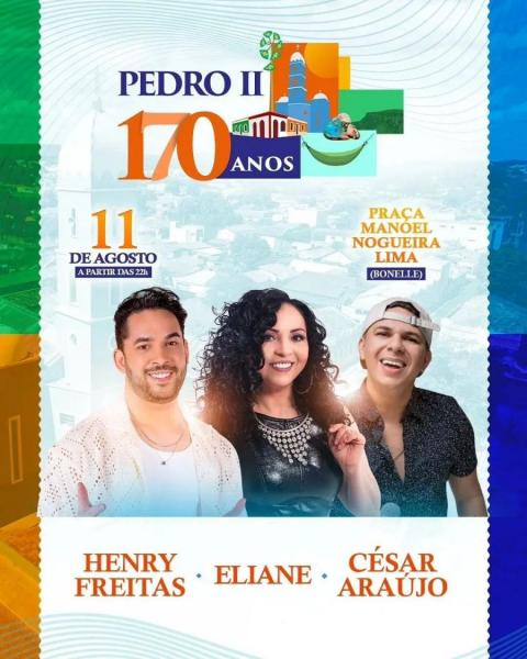 Eliane, Henry Freitas e César Araújo