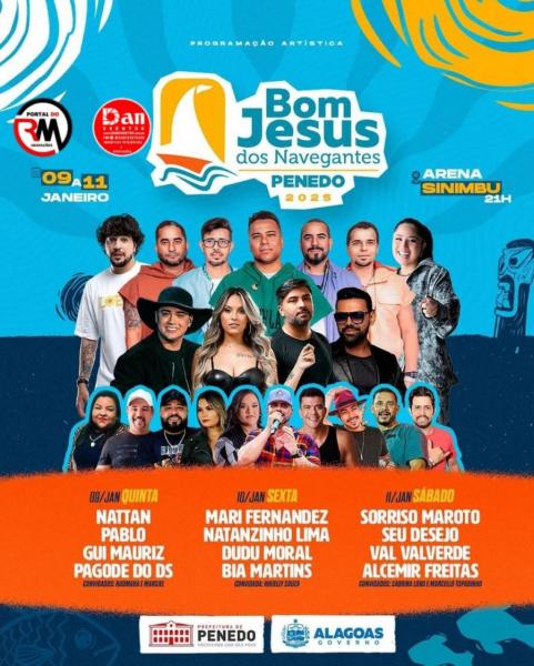 Mari Fernandez, Natanzinho Lima, Dudu Moral e Bia Martins - Bom Jesus dos Navegantes 2025
