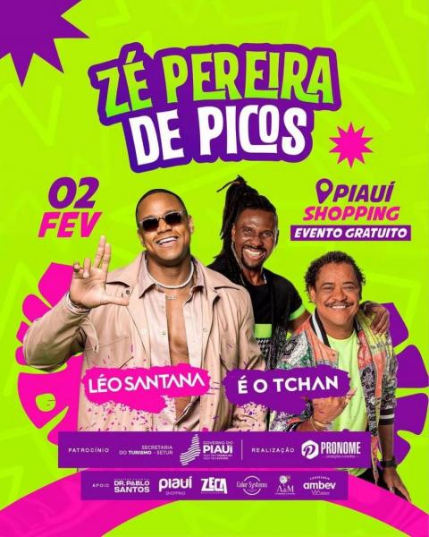 Léo Santana e È o Tchan - Zé Pereira de Picos