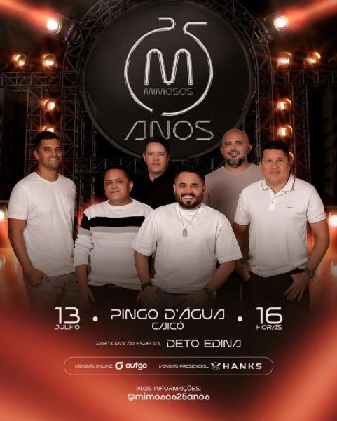 Mimosos e  Deto Edina - 25 anos dos Mimosos