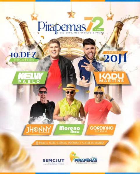 Kelvy Pablo, Kadu Martins, Moreno Show, Gorginho Farra e Johonny