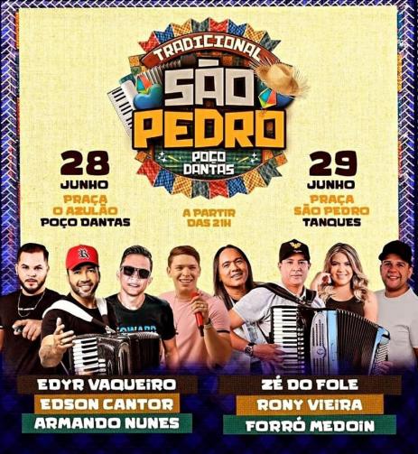 Edyr Vaqueiro, Edson Cantor e Armando Nunes