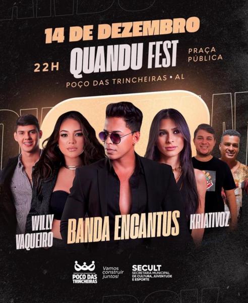 Banda Encantus, Willy Vaqueiro e Kriativoz - Quandu Fest 2024
