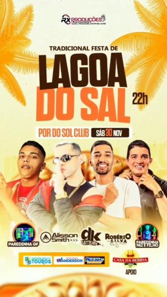 Alisson Smith, Robério Silva, DK Batidão, Paredinha GF e Paredinha Pai & Filho - Festa de Lagoa do Sal 2024