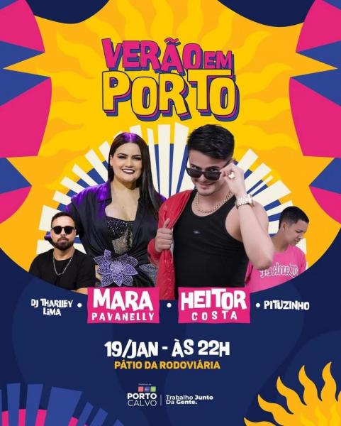 Mara Pavanelly, Heitor Costa, Dj Tharlley Lima e Pituzinho - Verão em Porto