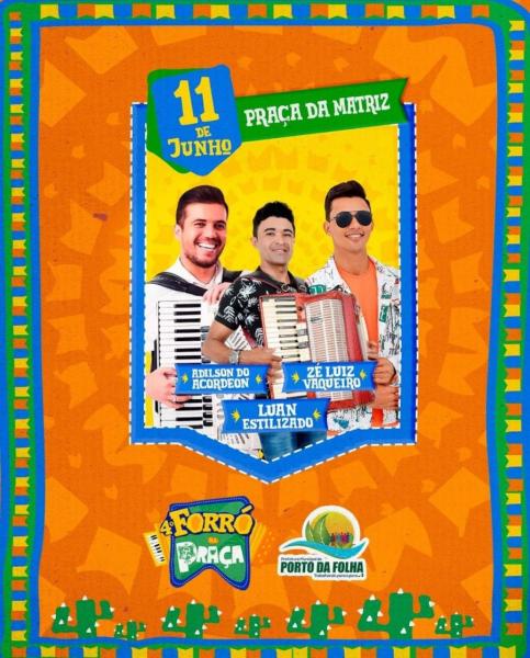 Adilson do Acordeon, Zé Luiz Vaqueiro e Luan Estilizado - 4º Forró na Praça
