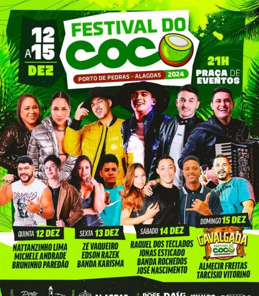 Nattanzinho Lima, Michele Andrade e Bruninho Paredão - Festival do Coco 2024