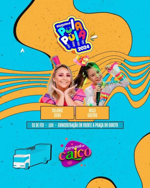Solange Silva e Malu Castro - Bloquinho Pula Pula 2024