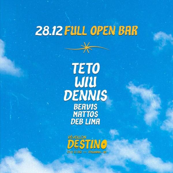 Dennis, Teto, Beavis, Mattos, Deb Lima e Wiu - Réveillon Destino