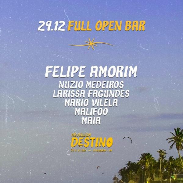 Felipe Amorim, Nuzio Medeiros, Larissa Fagundes, Mario Vilela, Malifoo e Maia - Réveillon Destino