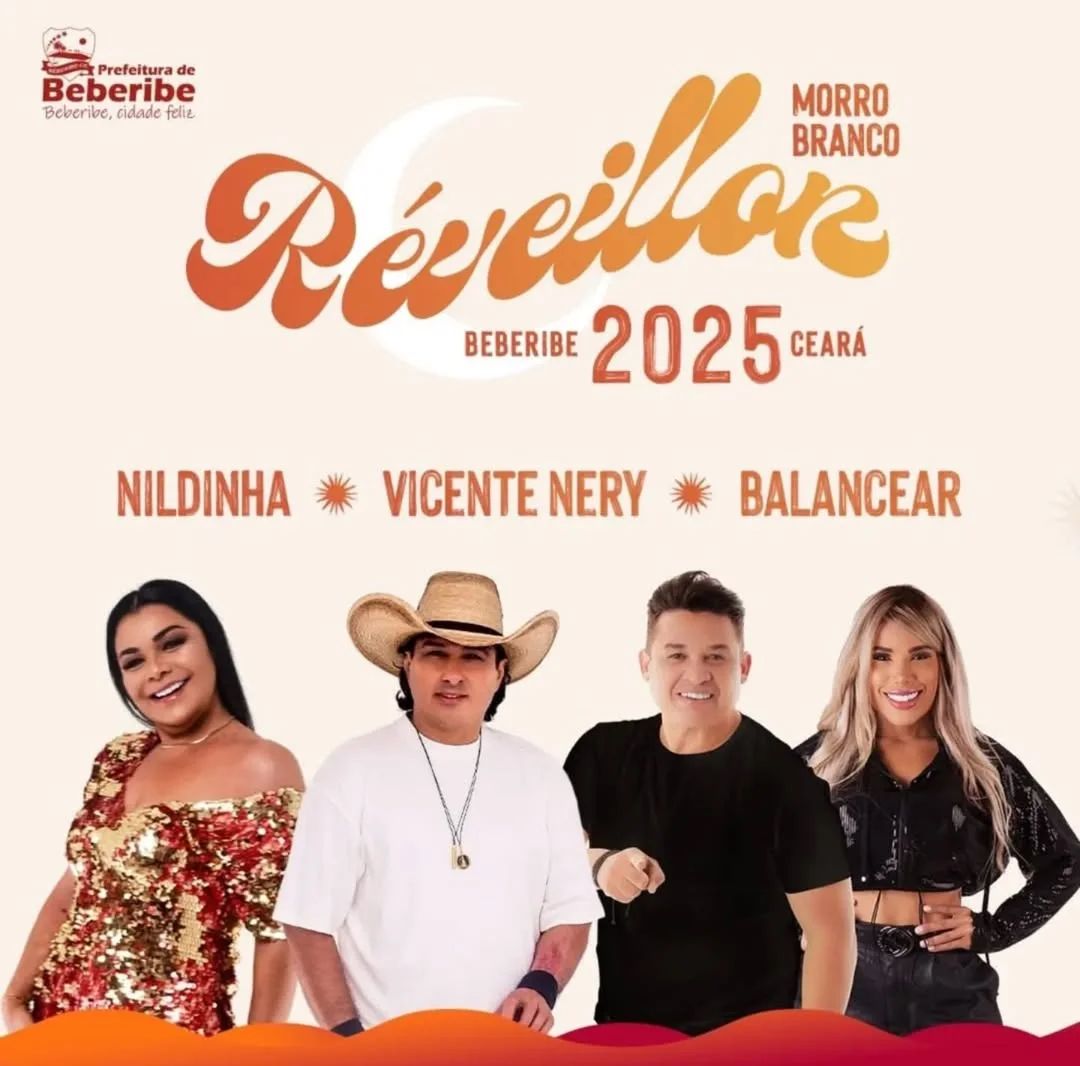 Nildinha, Vicente Nery e Balancear - Réveillon Morro Branco 2025