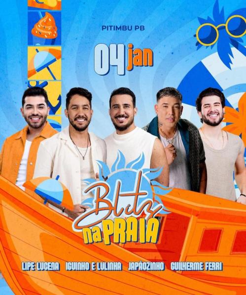 Lipe Lucena, Iguinho & Lulinha, Japãozinho e Guilherme Ferri - Blitz na Praia 2025