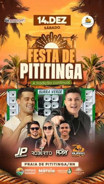 JP Forrozado, Roberto Filho, Rosy Show e Paredão Burra Verde - Festa de Pititinga