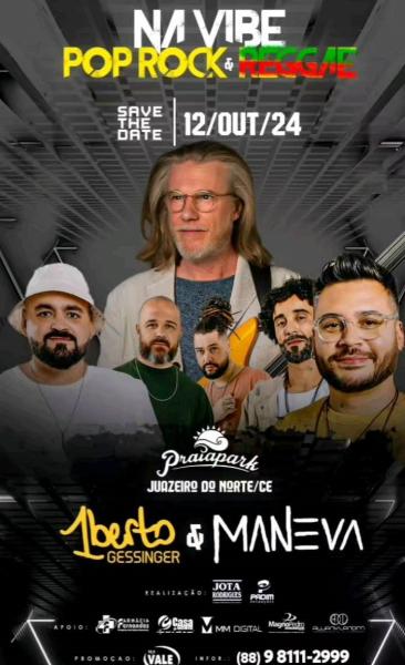 1berto Gessinger e Maneva - Na Vibe Pop Rock & Reggae