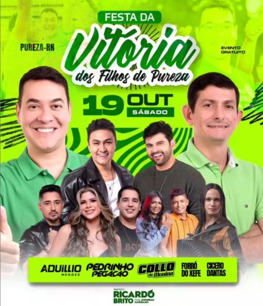 Aduíllio Mendes, Pedrinho Pegação, Collo de Menina, Forró do Xefe e Cícero Dantas - Festa da Vitória