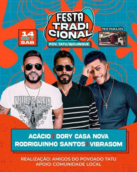 Acácio, Dory Casa Nova, Rodriguinho Santos e Vibrasom