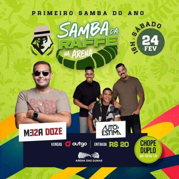 Mesa Doze e Auto Estima - Samba da Raffe na Arena