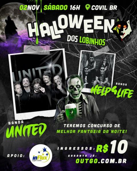 Banda United e Help4life - Halloween dos Lobinhos