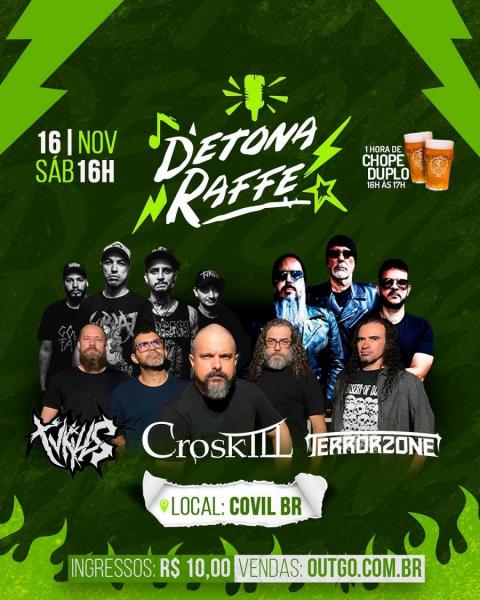 Banda Croskill, Banda Tvkills e Banda Terrorzone - Detona Raffe