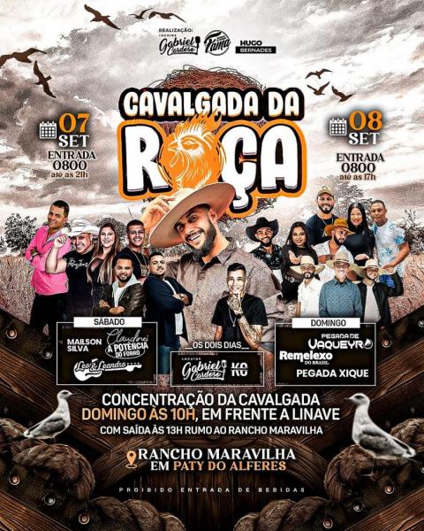 Mailson Silva, Claudinei A Potência do Forró e Léo & Leandro - Cavalgada da Roça
