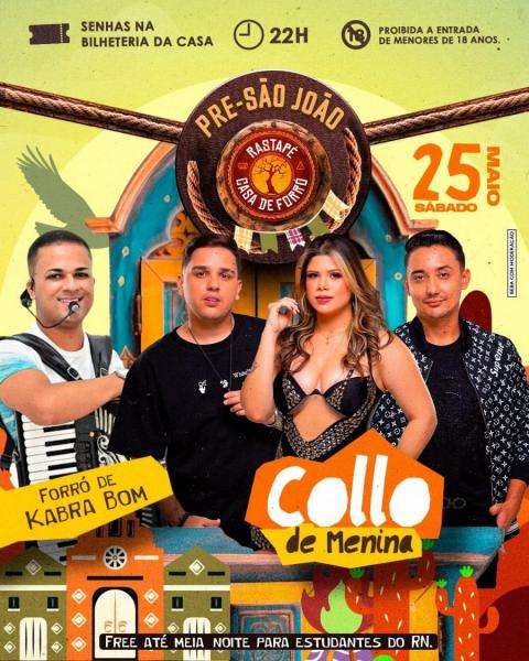 Collo de Menina e Forró de Kabra Bom - Pré-São João