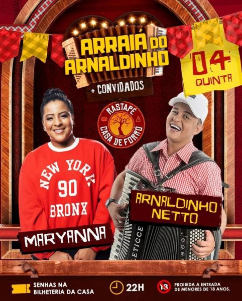 Maryanna e Arnaldinho Netto - Arraiá do Arnaldinho