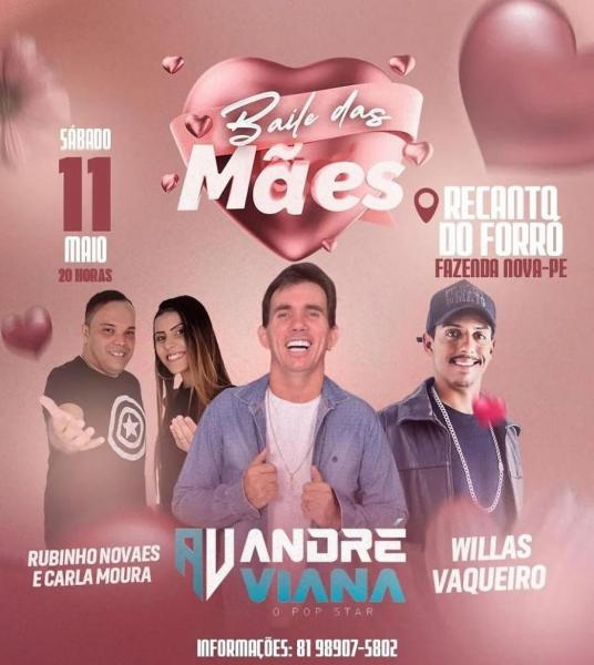 André Viana, Rubinho Novaes & Carla Moura e Willas Vaqueiro - Baile das Mães
