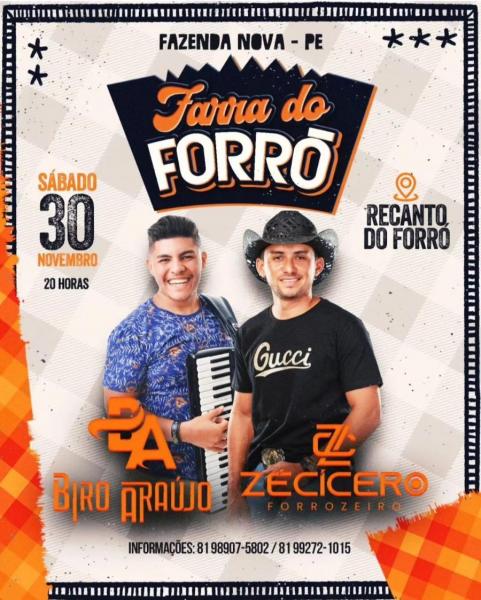 Biro Araújo e Zé Cícero - Farra do Forró